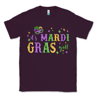 Plum it's mardi gras y'all Classic Tee - MaliasSmallBusiness