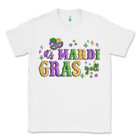 White it's mardi gras y'all Classic Tee - MaliasSmallBusiness