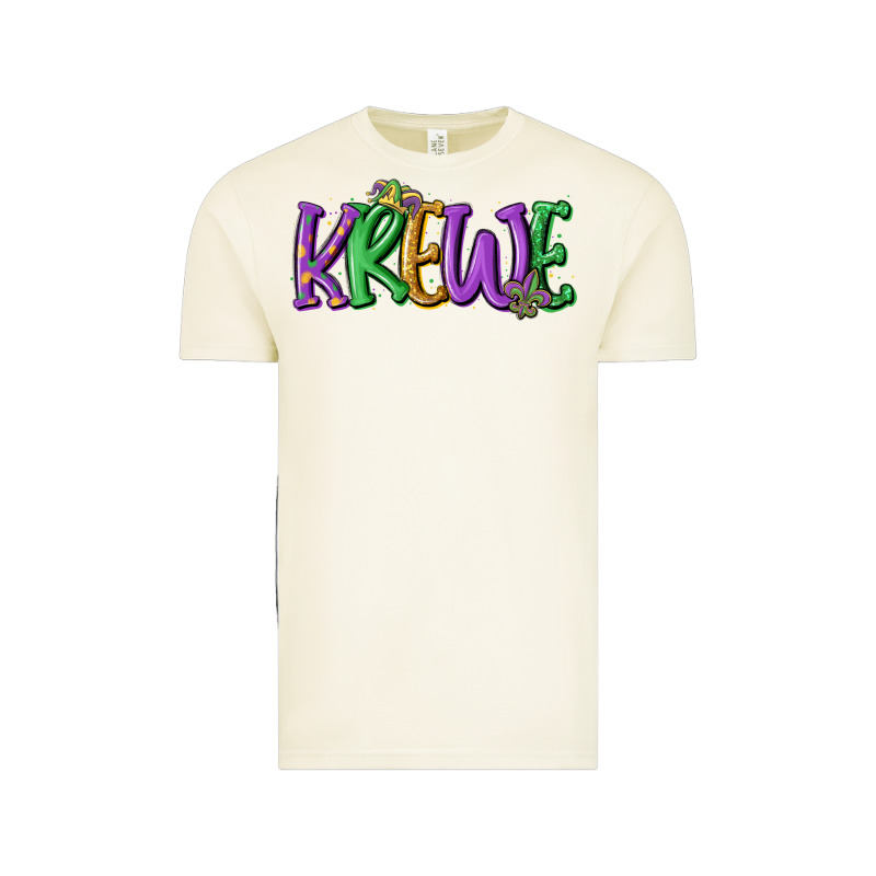 Mardi Gras Krewe Vintage Tee by MaliasSmallBusiness | Teevron