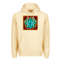 Pina Colada gemstone cactus christmas coaster Premium Hoodie - JahusDesignShop