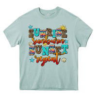 Arona sunrise sunburn sunset repeat Heavy Core Tee - AdoDesignShop