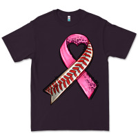 Plum breast cancer sport ribbons Premium Tee - AdoDesignShop
