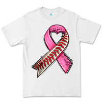White breast cancer sport ribbons Premium Tee - AdoDesignShop