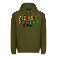 Army Green licensed practical nurse Premium Hoodie - CowGirlArtShop