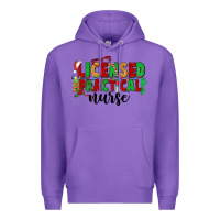 Purple licensed practical nurse Premium Hoodie - CowGirlArtShop