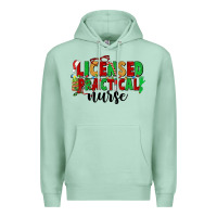 Seafoam licensed practical nurse Premium Hoodie - CowGirlArtShop