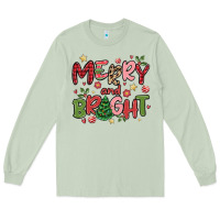 Matcha merry and bright Long Sleeve Tee - MaliasSmallBusiness