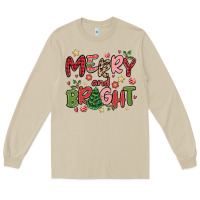 Mushroom merry and bright Long Sleeve Tee - MaliasSmallBusiness