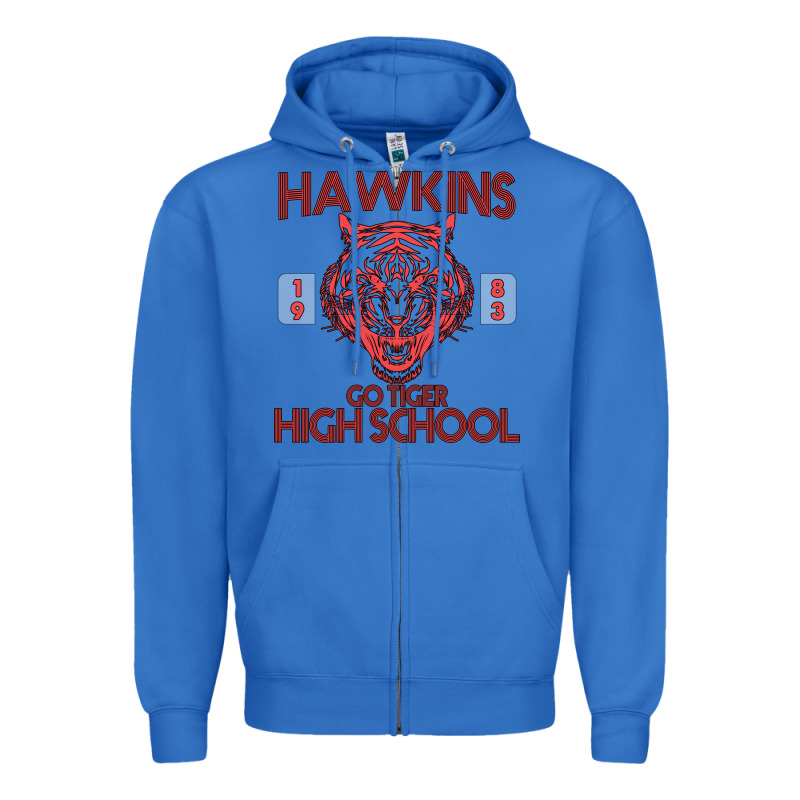 Go Tiger High School Zipper Hoodie by Bettercallsaul | Teevron