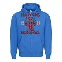 True Royal Go Tiger High School Zipper Hoodie - Bettercallsaul