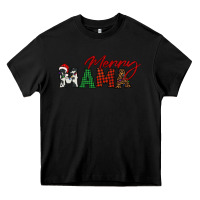 Black merry mama Heavy Core Tee - BarkalooDesign