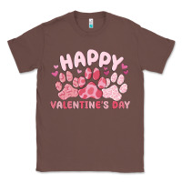 Chestnut happy valentine's day Classic Tee - MaliasSmallBusiness