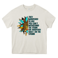 Sunflower They Whispered To Her Heavy Core Tee | Teevron