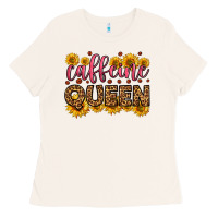 Bone caffeine queen Ladies Tee - HRA Design Shop