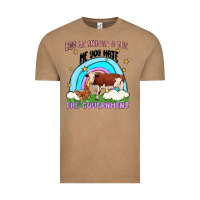 Vintage Coffee buy me animals malia Vintage Tee - MaliasSmallBusiness