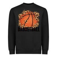 Black custom name basketball Heavyweight Sweatshirt - MaliasSmallBusiness