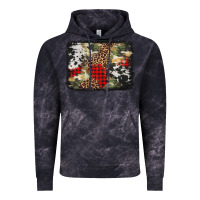 Cloud Black army cowhide leopard Christmas Vintage Hoodie - Jasminsmagicworld