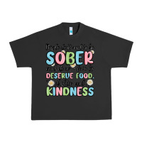 Pigment Black people dont need to be sober and drugfree to deserve food Urban Heavy Tee - MaliasSmallBusiness