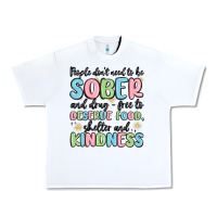 White people dont need to be sober and drugfree to deserve food Urban Heavy Tee - MaliasSmallBusiness