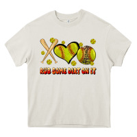 Cream rub some dirt on it softball Heavy Core Tee - JahusDesignShop