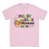 Bubblegum Pink mardi gras drinking team Classic Tee - MaliasSmallBusiness