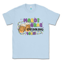 Dusty Blue mardi gras drinking team Classic Tee - MaliasSmallBusiness
