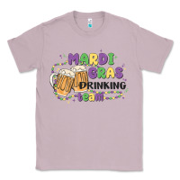 Lilac mardi gras drinking team Classic Tee - MaliasSmallBusiness