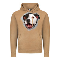 Vintage Camel pittbull gray glitter Vintage Hoodie - Jasminsmagicworld
