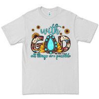 With God All Things Are Possible Matthew 19 26 Premium Tee | Teevron