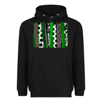 Black Soccer brushstroke Heavyweight Hoodie - HowdyJamesFarm