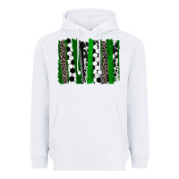 White Soccer brushstroke Heavyweight Hoodie - HowdyJamesFarm