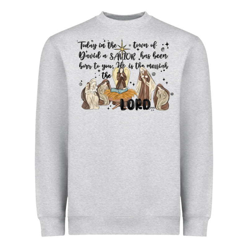 Nativity Heavyweight Sweatshirt by MaliasSmallBusiness | Teevron