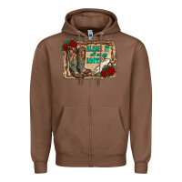 Chestnut blame it all on my roots Zipper Hoodie - RanaPortraitStore