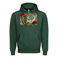 Sports Green blame it all on my roots Zipper Hoodie - RanaPortraitStore