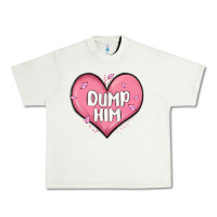 Pistachio dump him valentines day Urban Heavy Tee - MaliasSmallBusiness