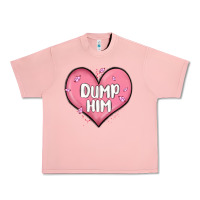 Salmon dump him valentines day Urban Heavy Tee - MaliasSmallBusiness