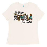 Bone la mejor abuela de todas Ladies Tee - CowhideDigitalArt
