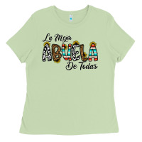 Matcha la mejor abuela de todas Ladies Tee - CowhideDigitalArt