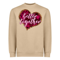 Mushroom better together Heavyweight Sweatshirt - NancyCooperArtShop