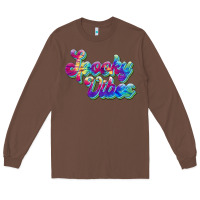 Chestnut spooky vibes Long Sleeve Tee - JahusDesignShop