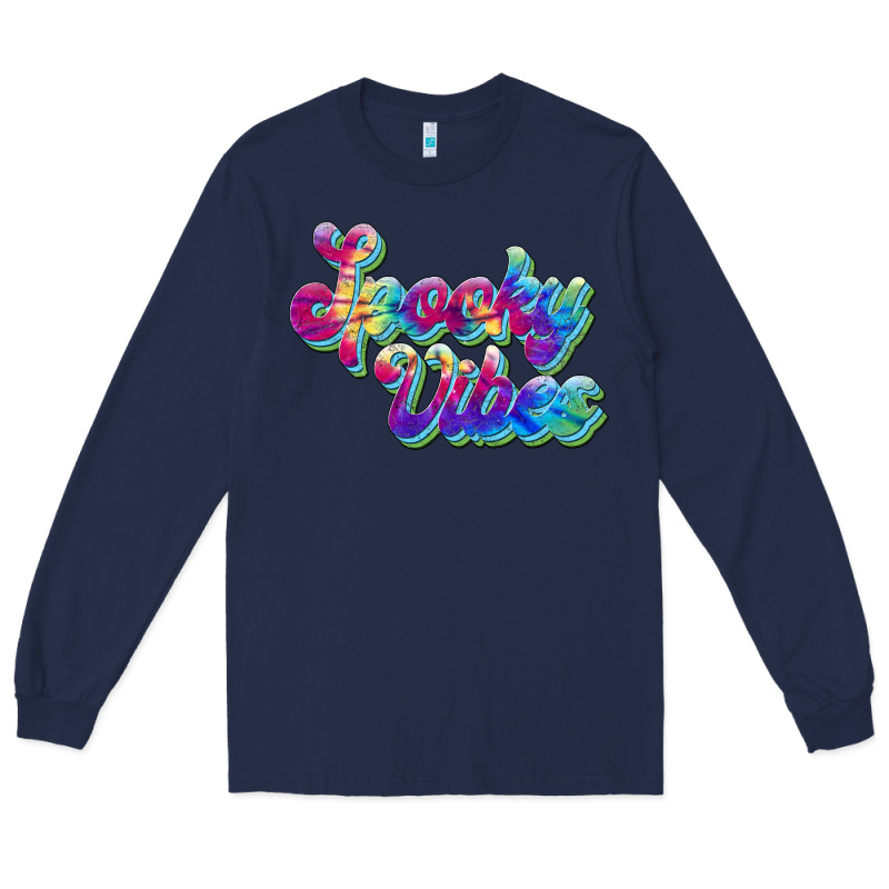 Spooky Vibes Long Sleeve Tee by JahusDesignShop | Teevron