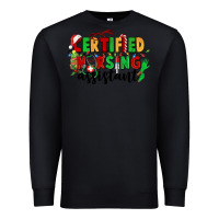 Black certified nursing assistant Premium Sweatshirt - CowGirlArtShop
