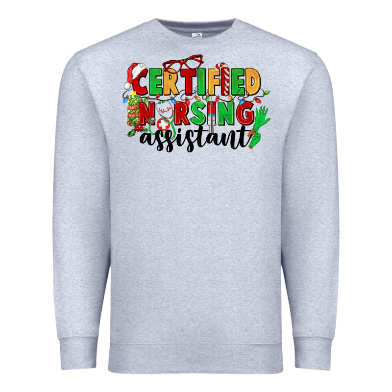 Certified Nursing Assistant Premium Sweatshirt by CowGirlArtShop | Teevron