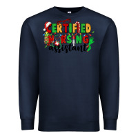 Navy certified nursing assistant Premium Sweatshirt - CowGirlArtShop