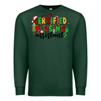 Sports Green certified nursing assistant Premium Sweatshirt - CowGirlArtShop