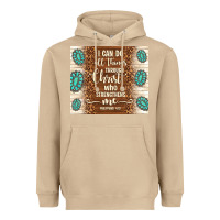 Mushroom i can do all things through christ who strengthens Heavyweight Hoodie - TumblerDesignByShophia