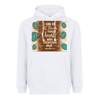 White i can do all things through christ who strengthens Heavyweight Hoodie - TumblerDesignByShophia