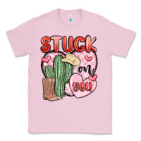 Bubblegum Pink stuck on you Classic Tee - MaliasSmallBusiness
