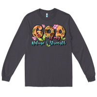 Smoke god is my refuge and strength Long Sleeve Tee - MaliasSmallBusiness