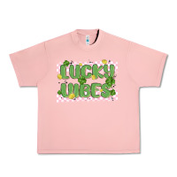 Salmon lucky vibes Urban Heavy Tee - MaliasSmallBusiness